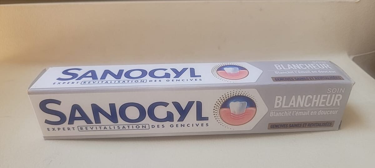 SANOGYL Soin Blancheur – Dantifris pou Dan Pi Blan ak Souf Fre (75 mL)